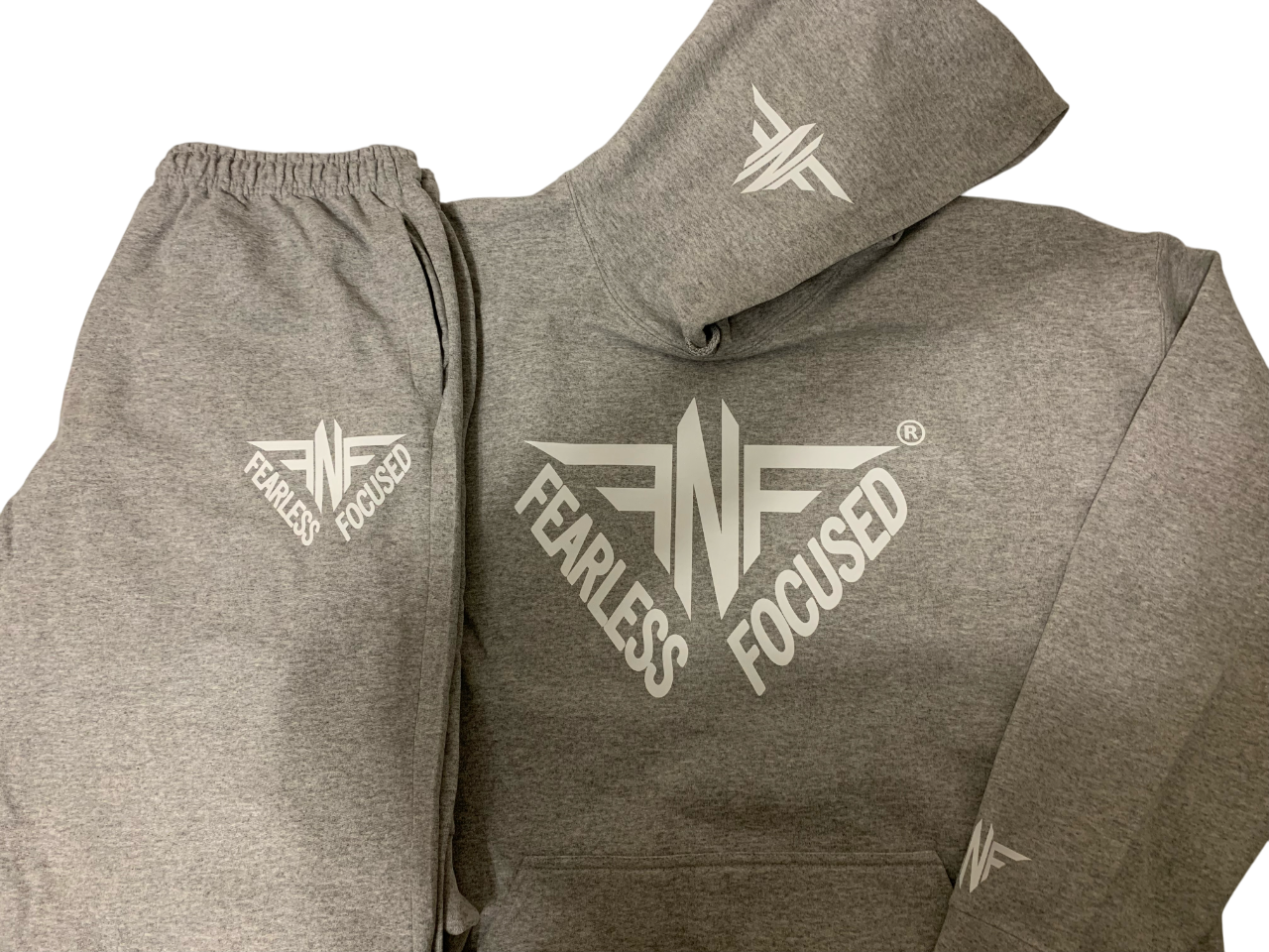 light grey hoodie